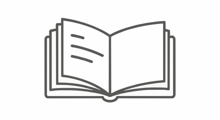 Open book icon