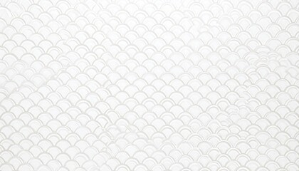 Subtle Scallop Pattern Texture in White and Grey Tones