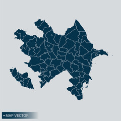 Azerbaijan map