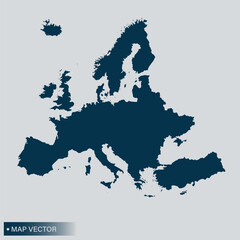 Obraz premium europe map
