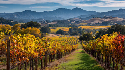 Vineyard landscape