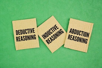 Word Deductive, inductive, and abductive reasoning are three different ways to form conclusions....
