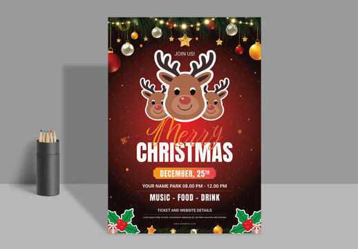 Christmas Flyer Layout