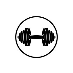 Dumbbell Icon: Fitness and Strength Training