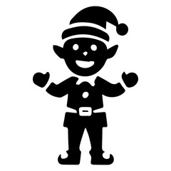 Smiling Elf Character Icon