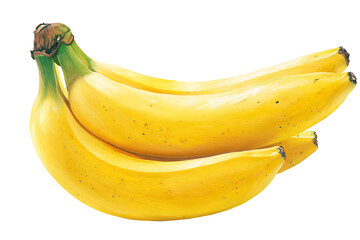 Fresh bananas ripe and ready to eat for healthy snacks, desserts, smoothies, baking, and breakfast, a vibrant yellow fruit for all recipes