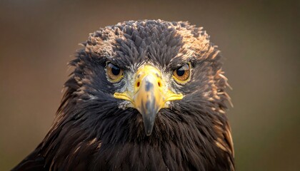 Obraz premium Close-up of a fierce golden eagle
