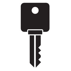 Office Key Vector Icon Security and Access Symbol for Business, Workplace, and Corporate Design