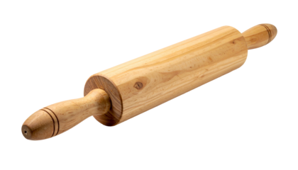 Wood rolling pin