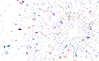 Dna test infographic. Genome sequence map. © natrot
