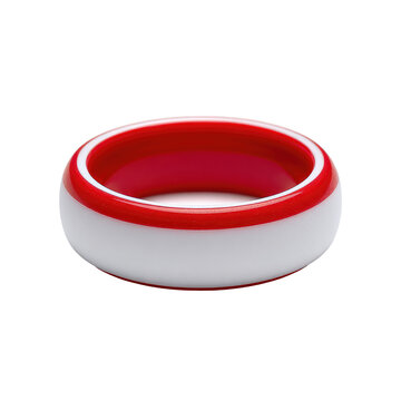 Red and white ring (1)