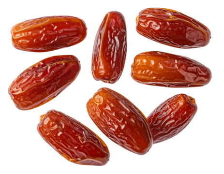 Minimalist Floating Date Fruits PNG