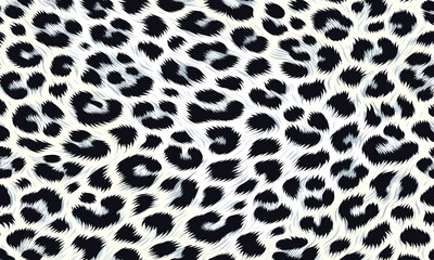 Luxury white leopard fur pattern texture vector with camouflage background perfect for textile designs, interior decor, and fashion apparel.