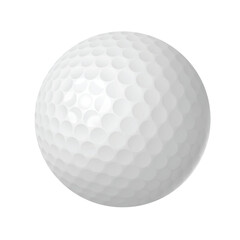 Realistic golf ball. Vector illustration