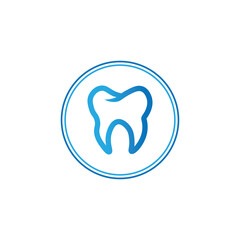 Dental Logo Vector Tooth