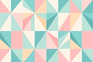 Geometric Pastel Pattern