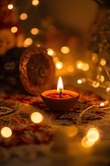 candles in the church