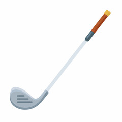Minimal Golf Club Icon in Flat Style