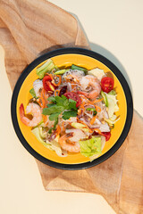 Vibrant Shrimp and Vermicelli Noodle Salad