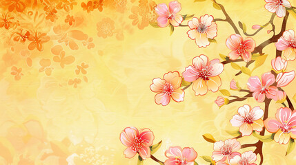 Chinese Flower Border Background: A Tapestry of Cultural Symbolism, Artistic Craft, and Timeless Elegance in Design.