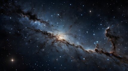 Deep Space Wonders Cosmic Dust and Stellar Brilliance - A Journey Through the Universe's Majesty