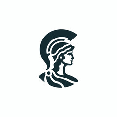 Athena Greek Lady Logo