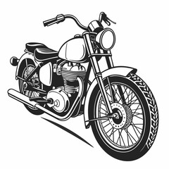 Fototapeta premium motorcycle vector illustration