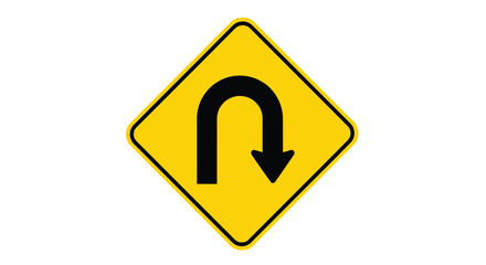 Caution Sharp curve ahead prepare to turn or slow down now