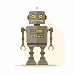 Robotic Object Vector Illustration