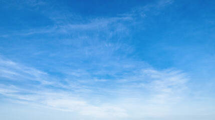 blue sky with clouds