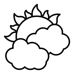 Cloudy day Icon