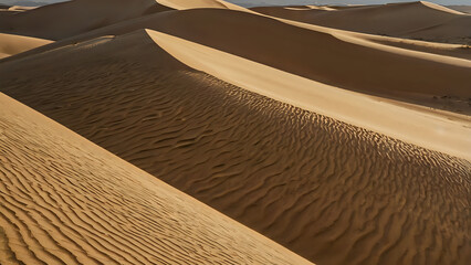 Desert sand dunes