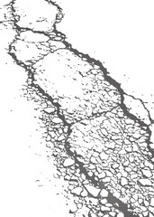 Abstract crack fracture texture background damage pattern surface concrete grunge broken structure design vector art vector illustration