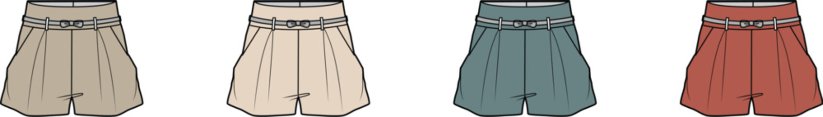 Fashionable Shorts Collection Stylish Apparel for Summer Outfits