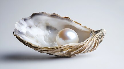 Pearl nestled in an oyster shell (5)