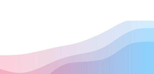 Modern Abstract Wavy Gradient Background with Pastel Pink and Blue Hues