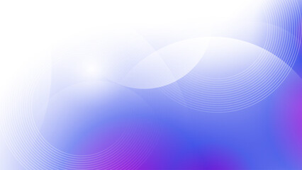 Abstract white lines with a glittering light effect on a blue background. Modern vector illustration design