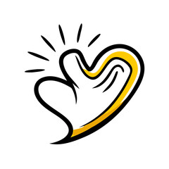 Heartburn Symbol for Stomach Acid Relief