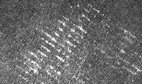 Grunge old paper halftone rough texture shabby dirty distressed scratched abstract pattern retro vintage effect overlay transparent scan negative black and white grey monochrome background preset png