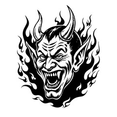 Obraz premium tiger head tattoo