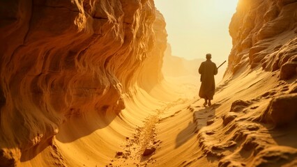Characters and Light and Shadow in the Canyon