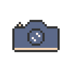 Obraz premium digital camera design pixel art