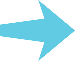 vector arrow sign on white background