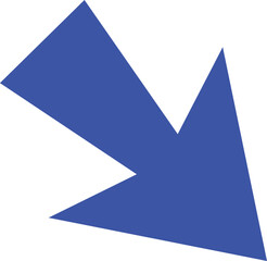 vector arrow sign on white background