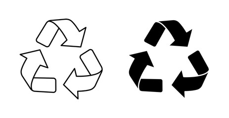  recycle symbol icon