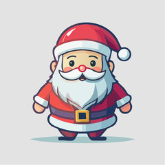 cartoon santa claus