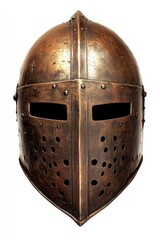 Antique bronze medieval helmet (2)