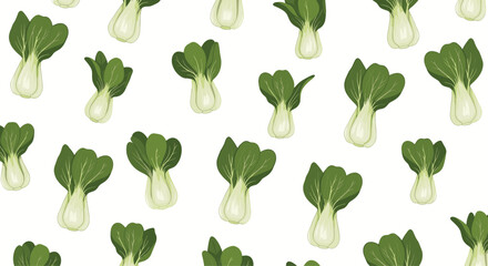 A close up of green bok choy vegetables.