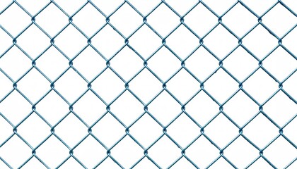 Fototapeta premium Abstract Blue Mesh Pattern on White Background
