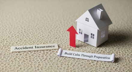 Conceptual Image of Property Insurance and Financial Growth